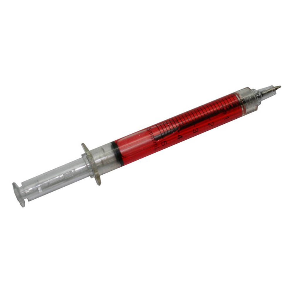 Ballpoint Clicker Syringe Pen 8