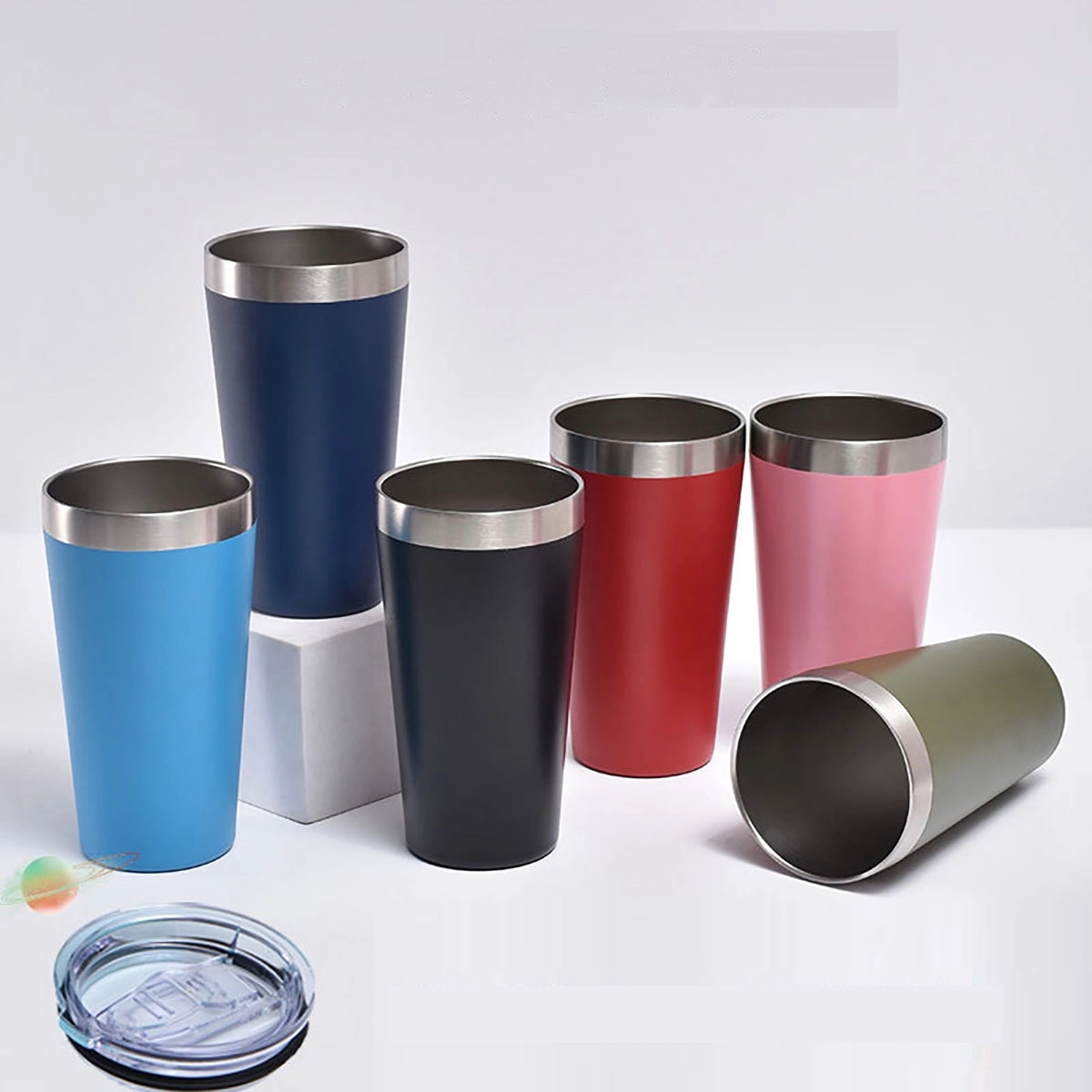 16Oz Stainless Steel Tumbler With Lid 3