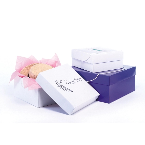 White Gloss Hat Box