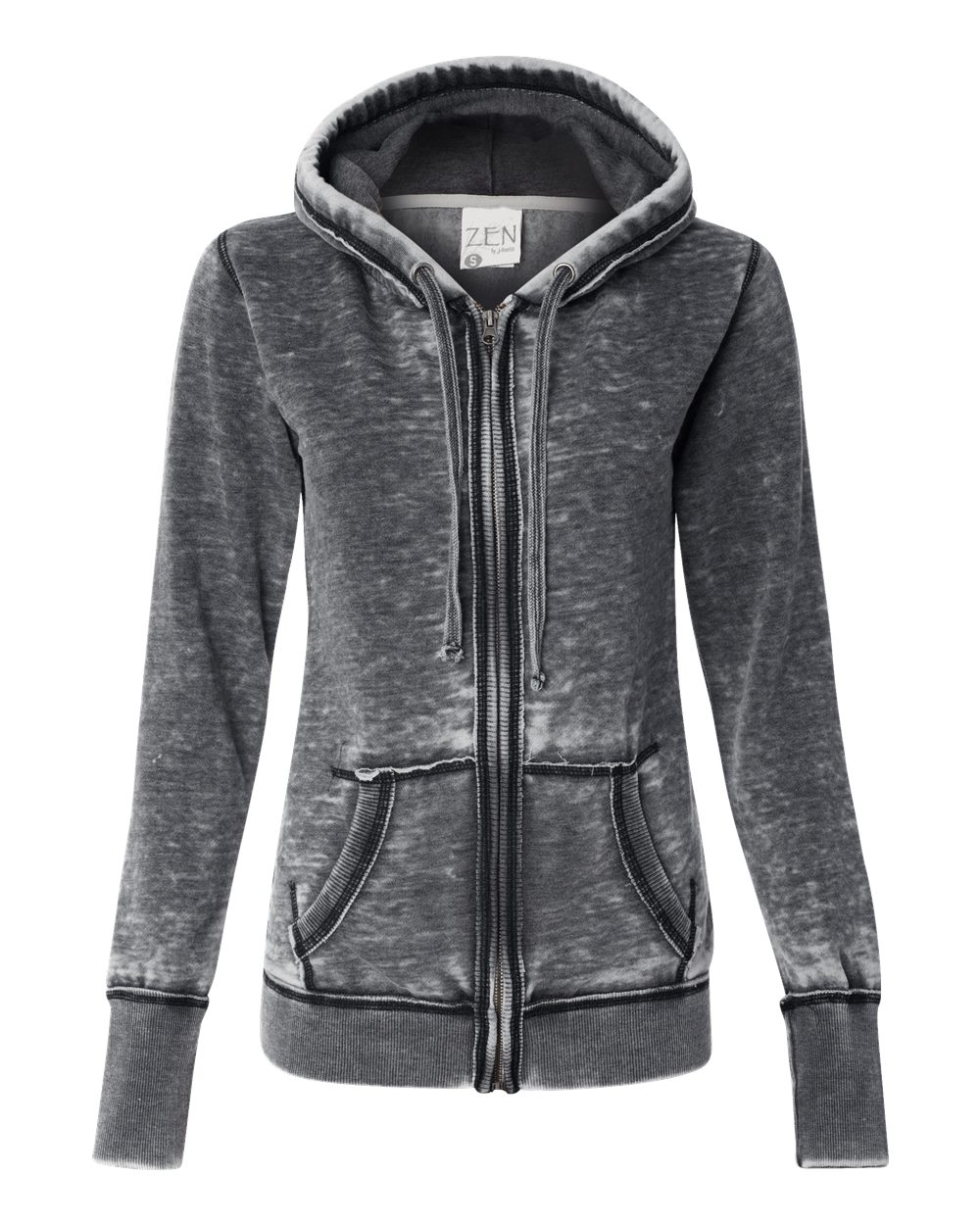 Women's Zen Fleece Full-Zip Hooded Sweatshirt - 8913 42