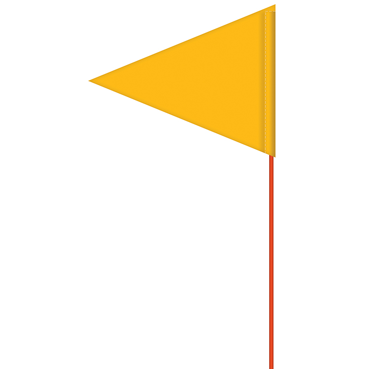 Custom Printed Field Flag - Single Sided 8