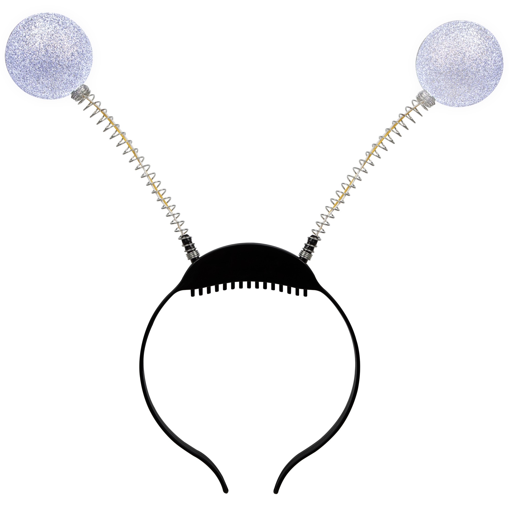 Silver Glitter Bobble Light Up Head Bopper 3