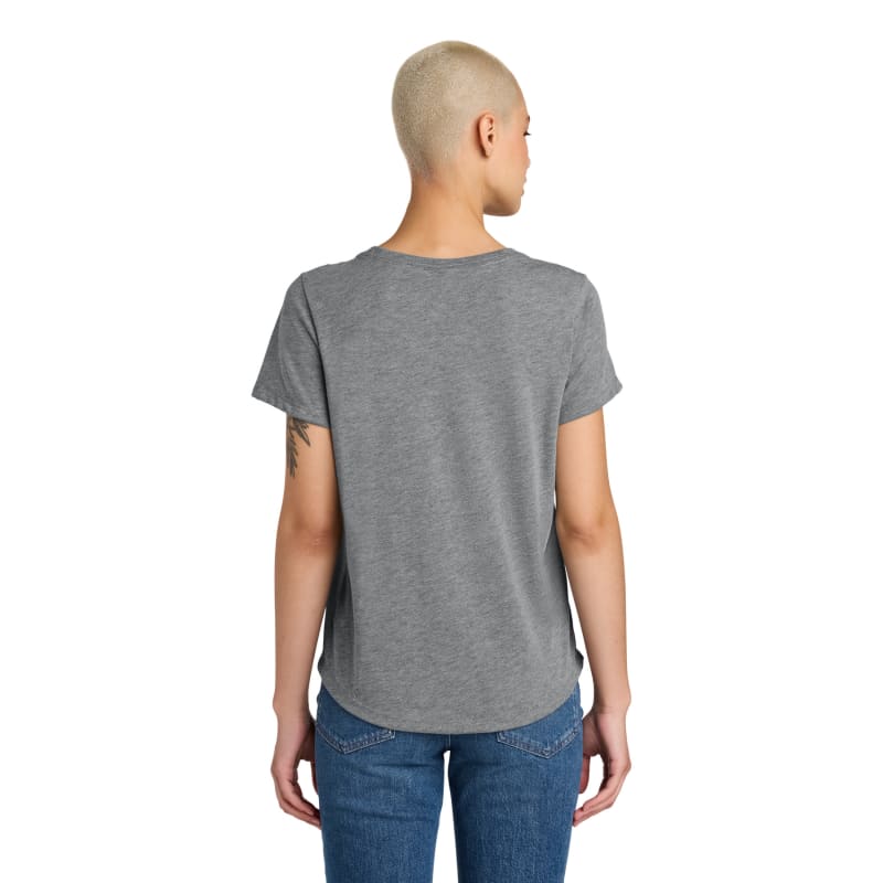 AllMade Women's Relaxed Tri-Blend Scoop Neck Tee 40