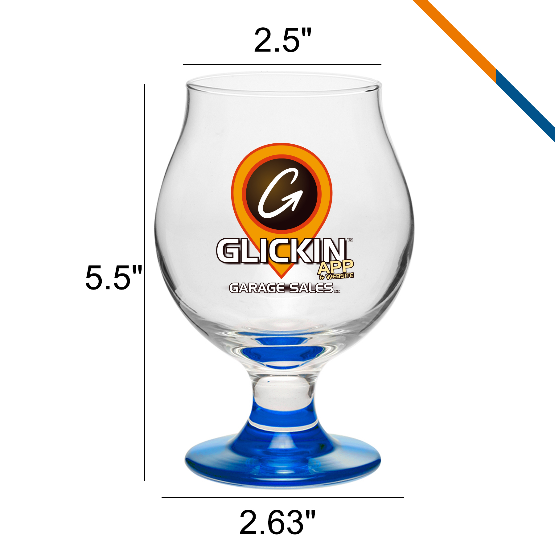 Libbey Debor Beer Glasses - 13 OZ. 7