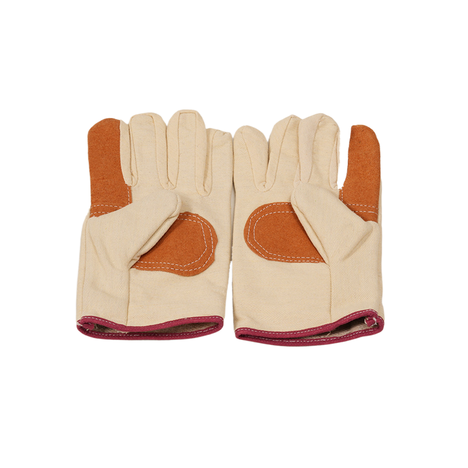 Double Layer Thickening Canvas Gloves 8