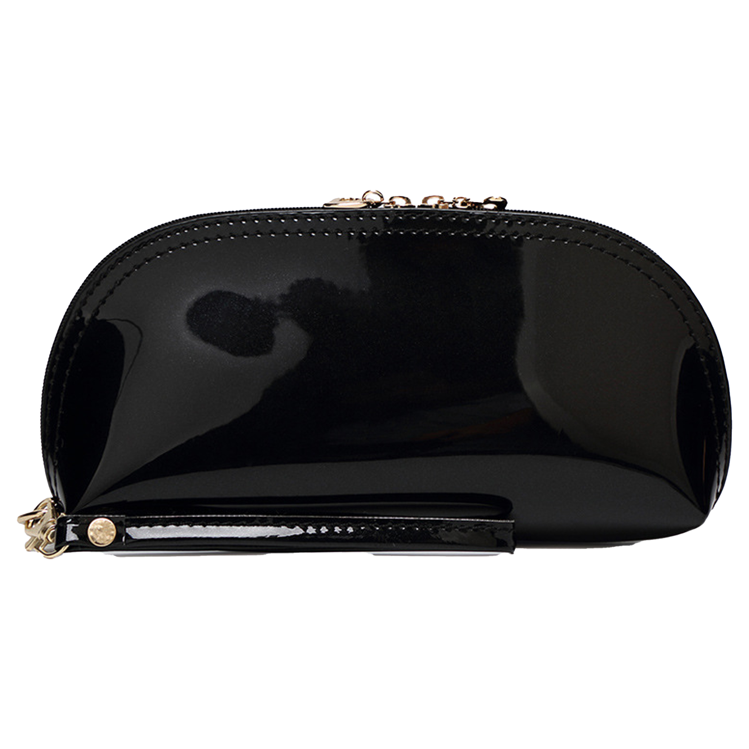 Patent Leather Bright Hand Held Wallet 5