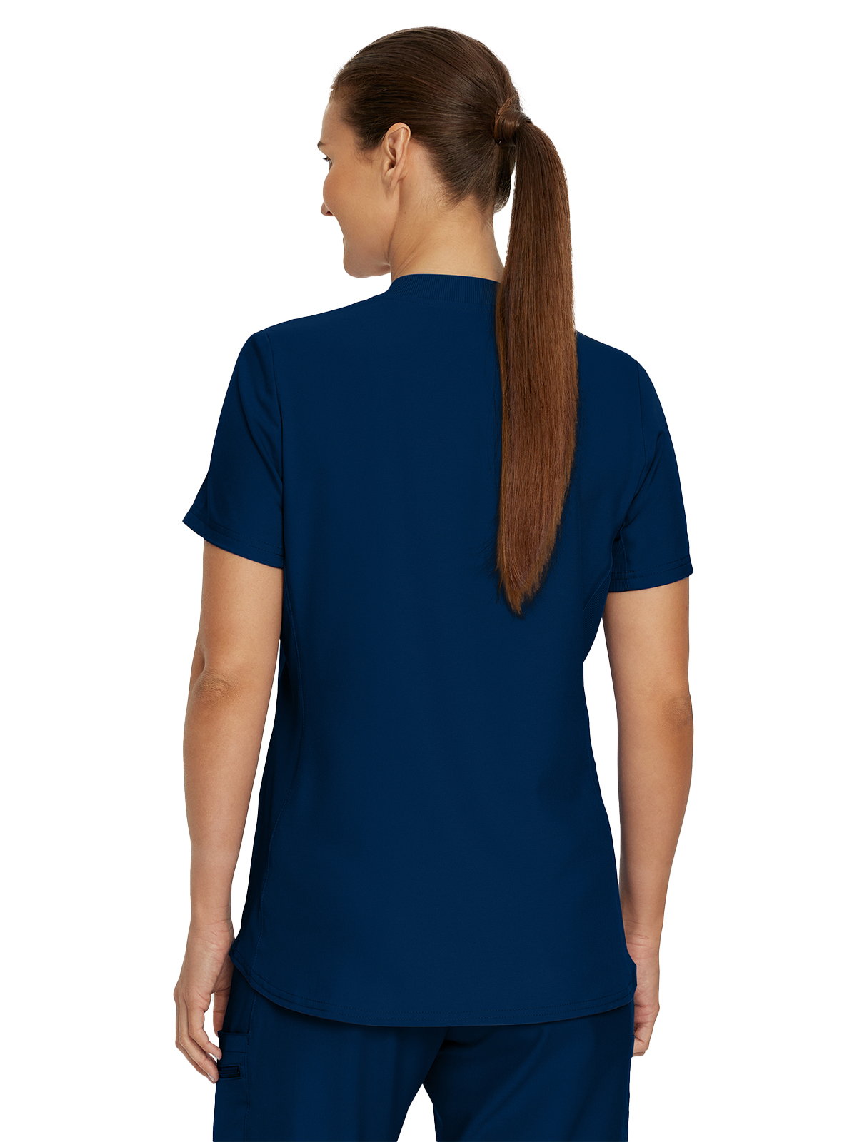 Landau - Forward - Women's Three-Pocket Rib-Knit Neckline V-Neck Top 33