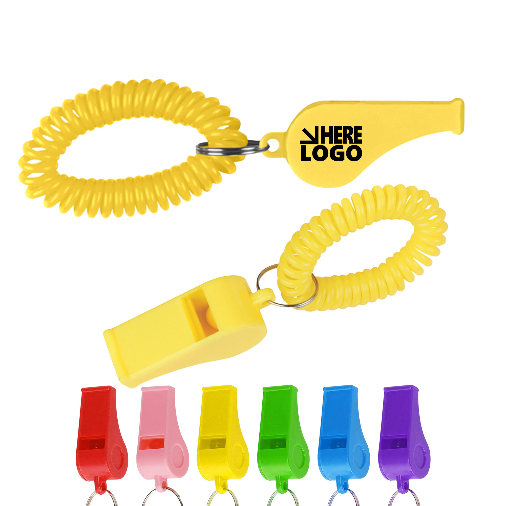 MOQ 20 Whistle With Coil Safety Device 2