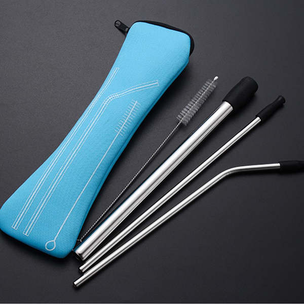 Drinking straw sucker sets Portable Reusable 4-Piece 4