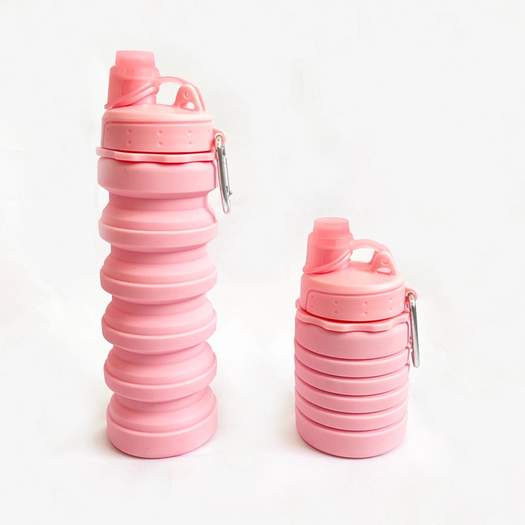 17 Oz. Rainbow Silicone Collapsible Sport Water Bottle 5
