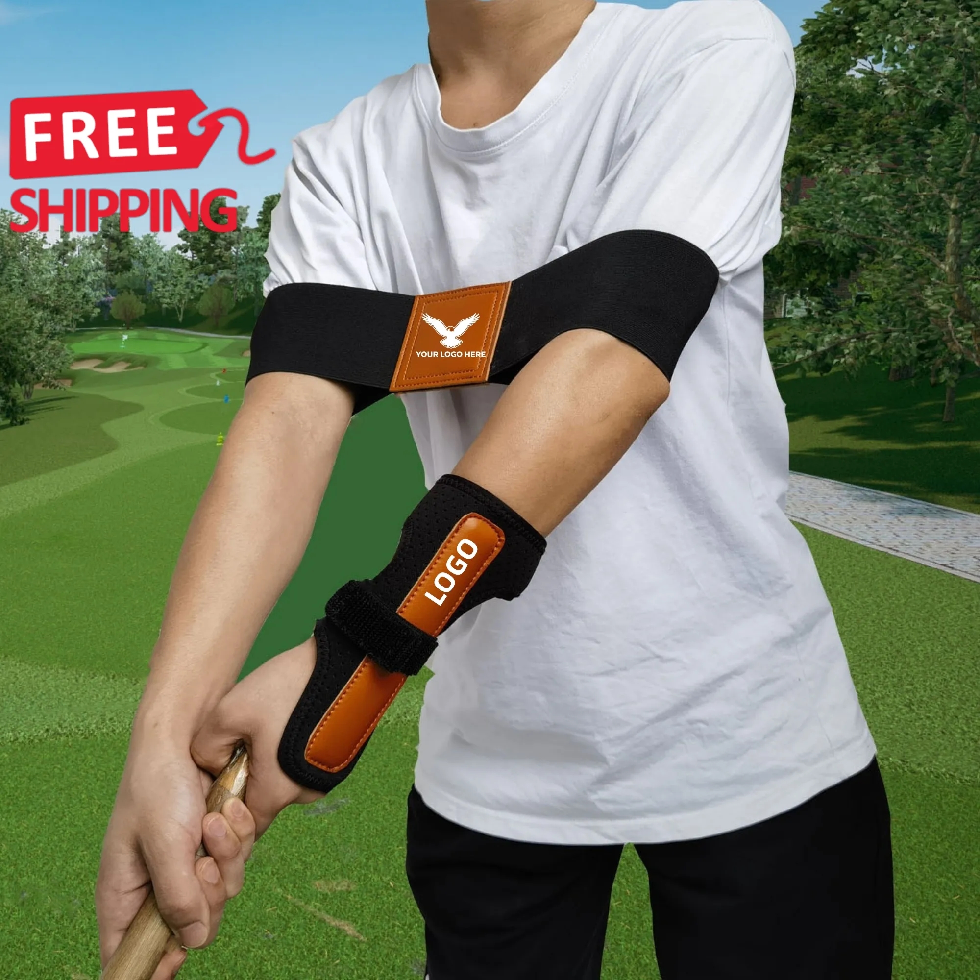 Golf Swing Training Aid Set For Practice 1