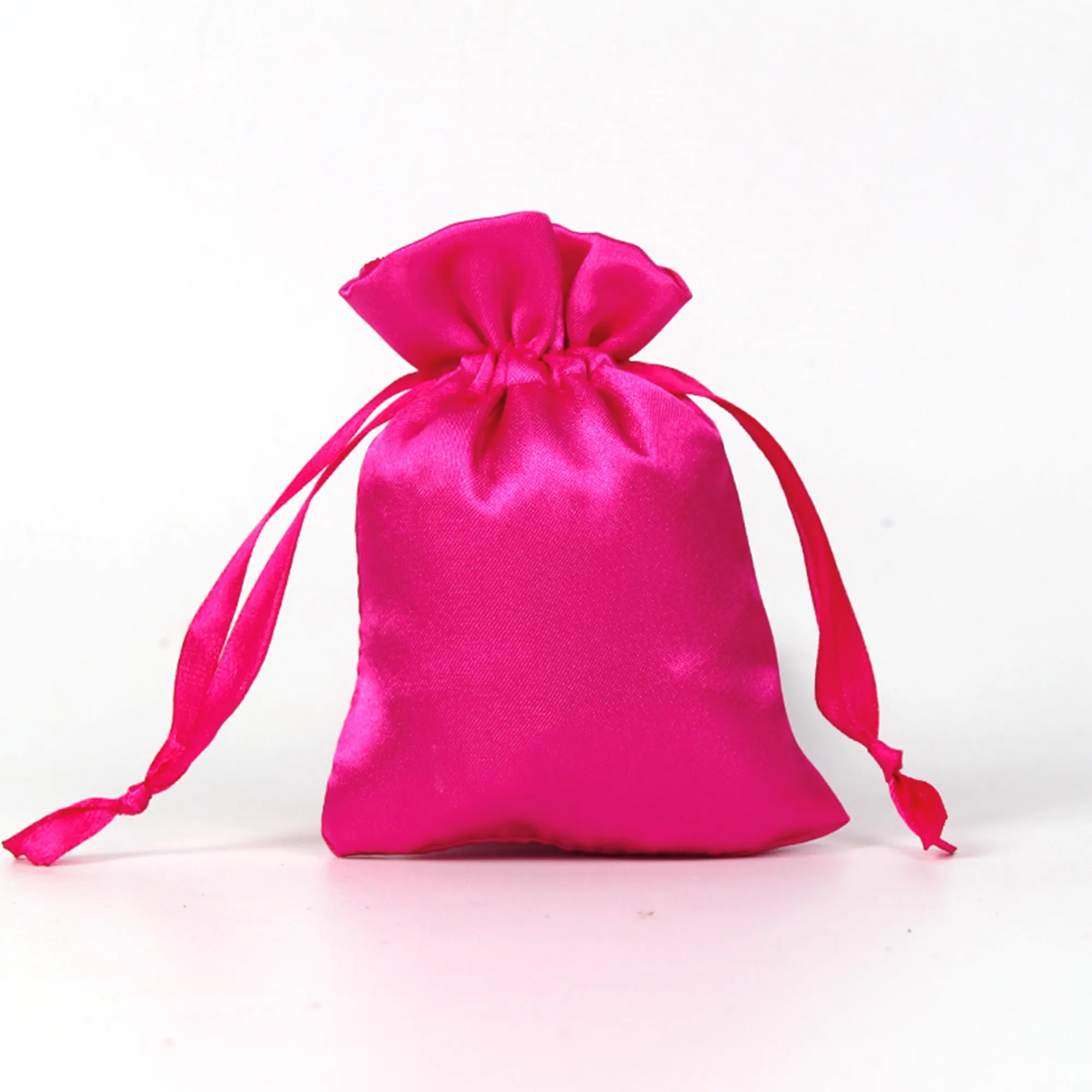 4" x 6" Satin Drawstring Jewelry Pouch 23