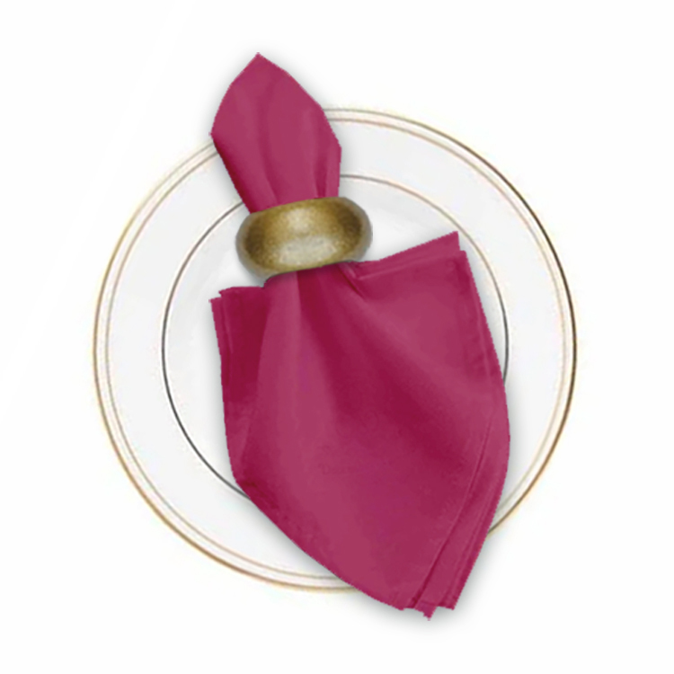 17 in. x 17 in. PolyPoplin™ Napkin (Blank) 55
