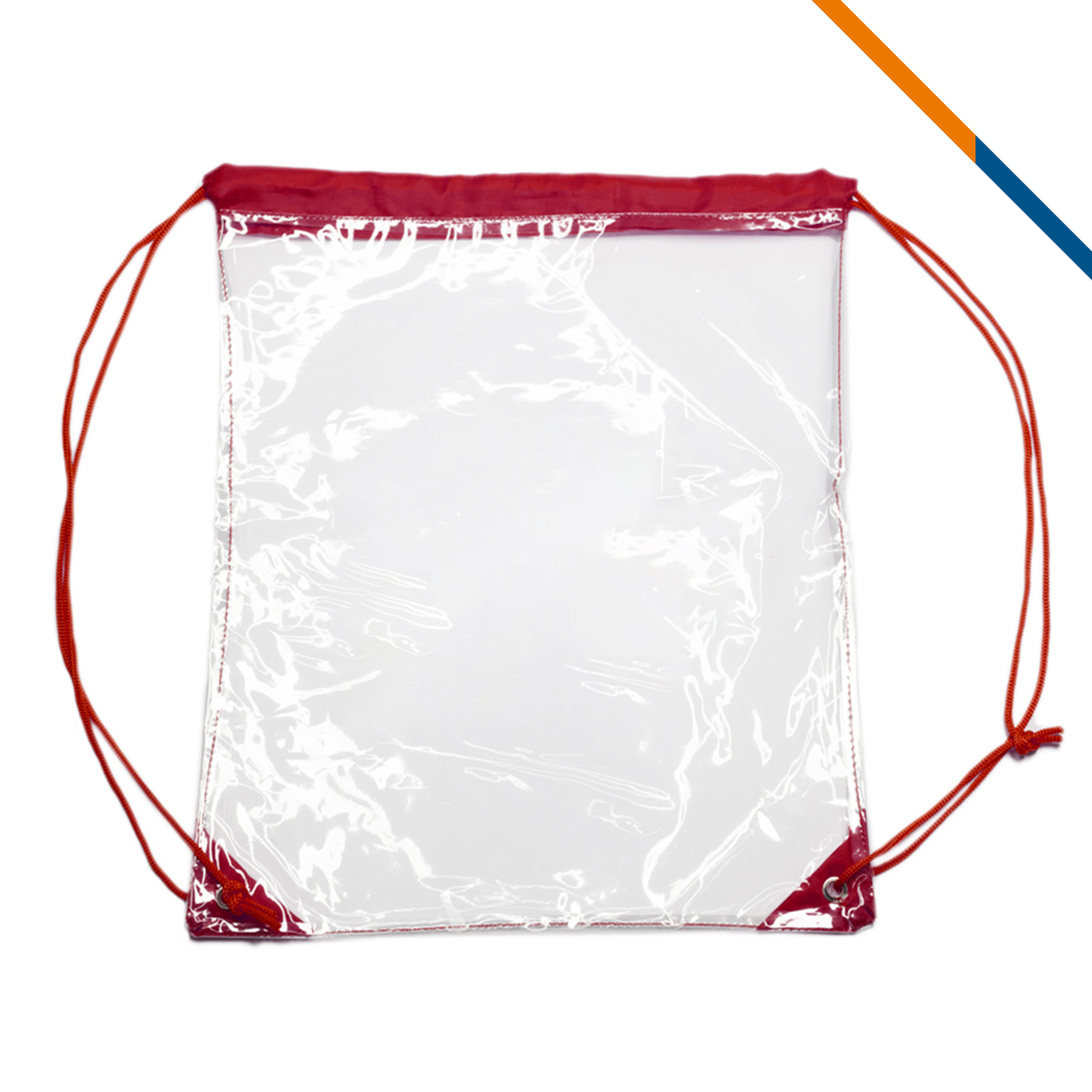 Claron Plastic Drawstring Backpacks 2