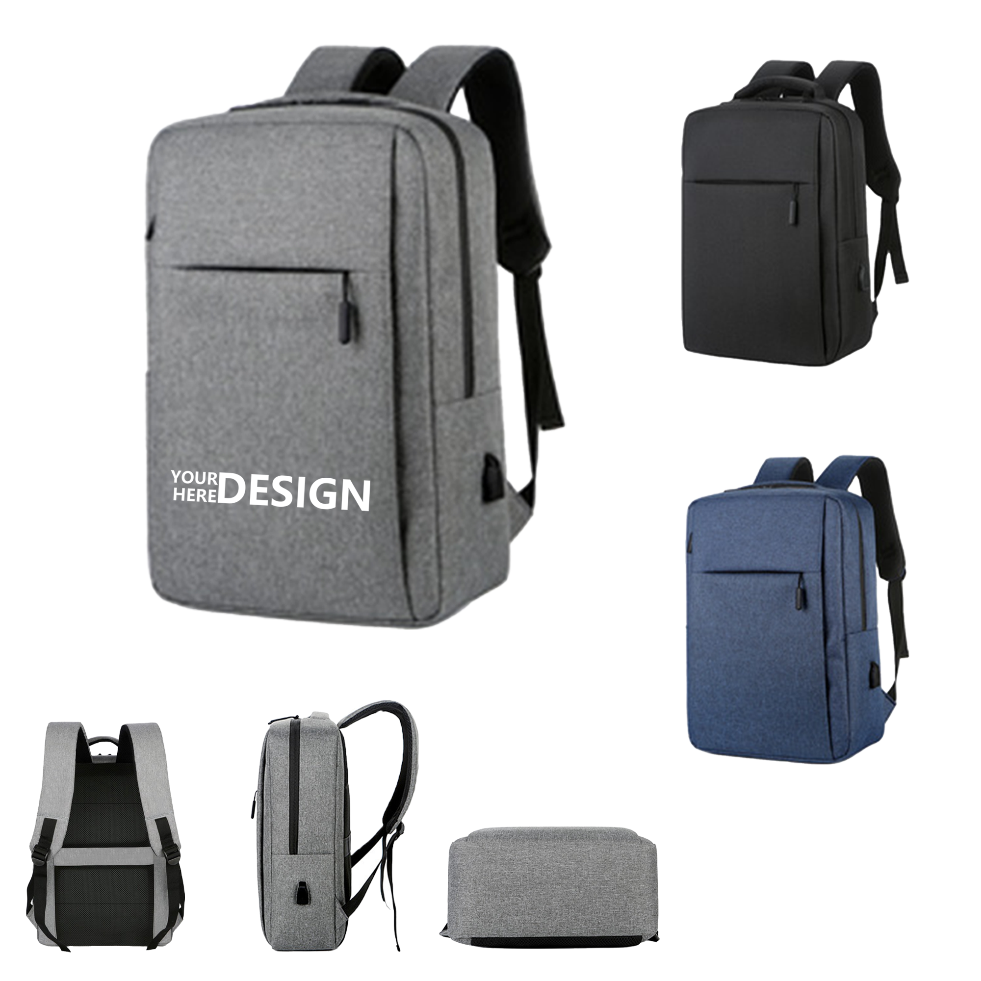 Large Capacity Oxford Cloth Backpack 2