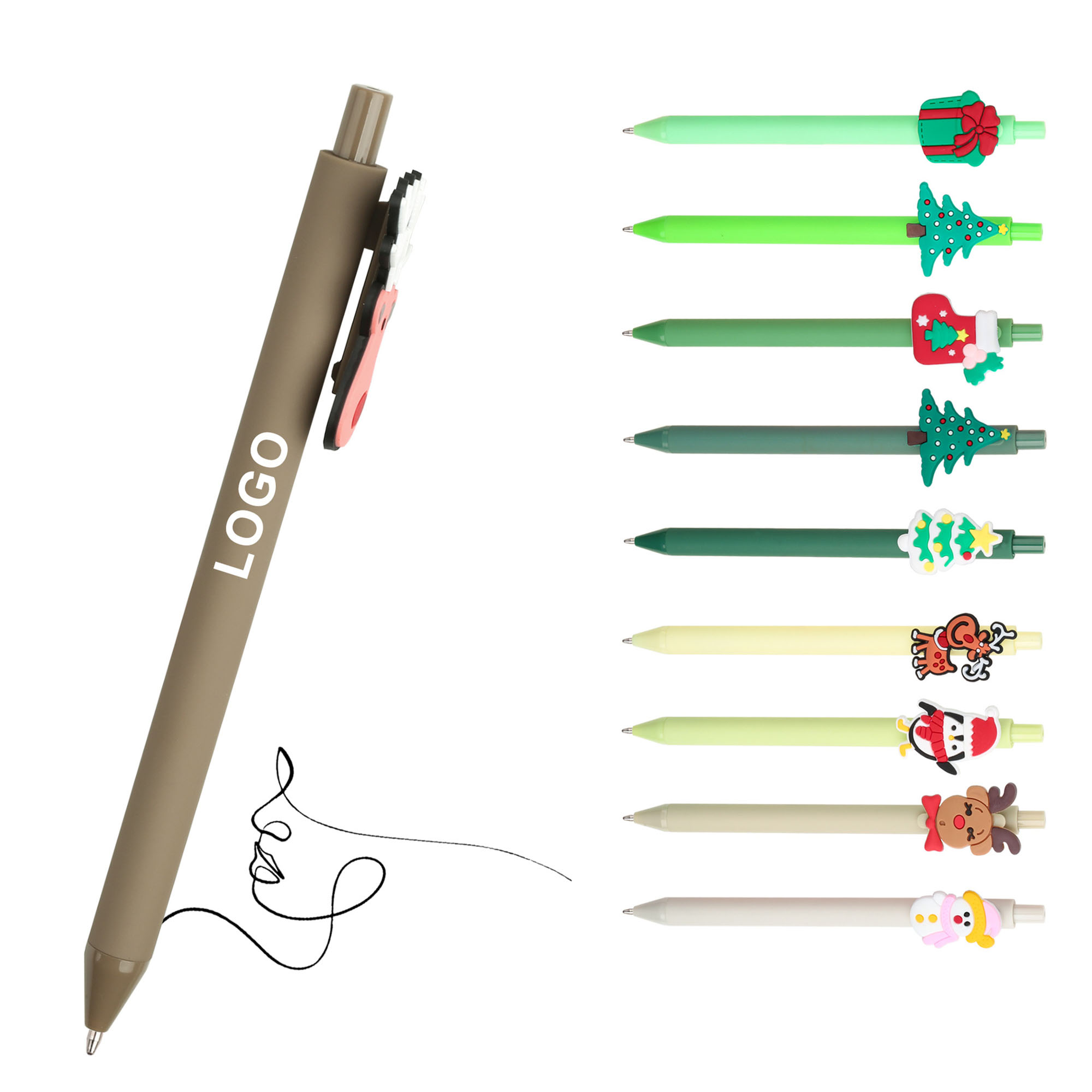 Reindeer Ballpoint Pen For Holiday Gifting 1