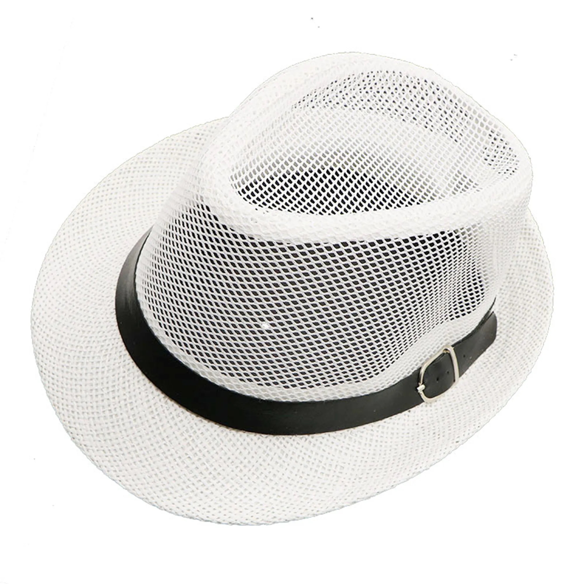 Short Brim Mesh Crown Beach Sun Cap 6