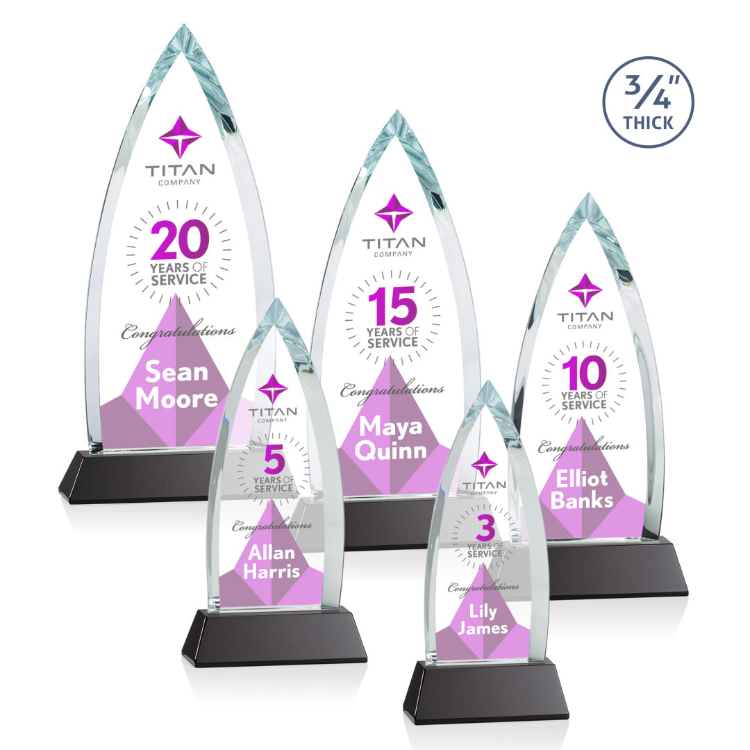 Shildon VividPrint™ Award on Newhaven - Black