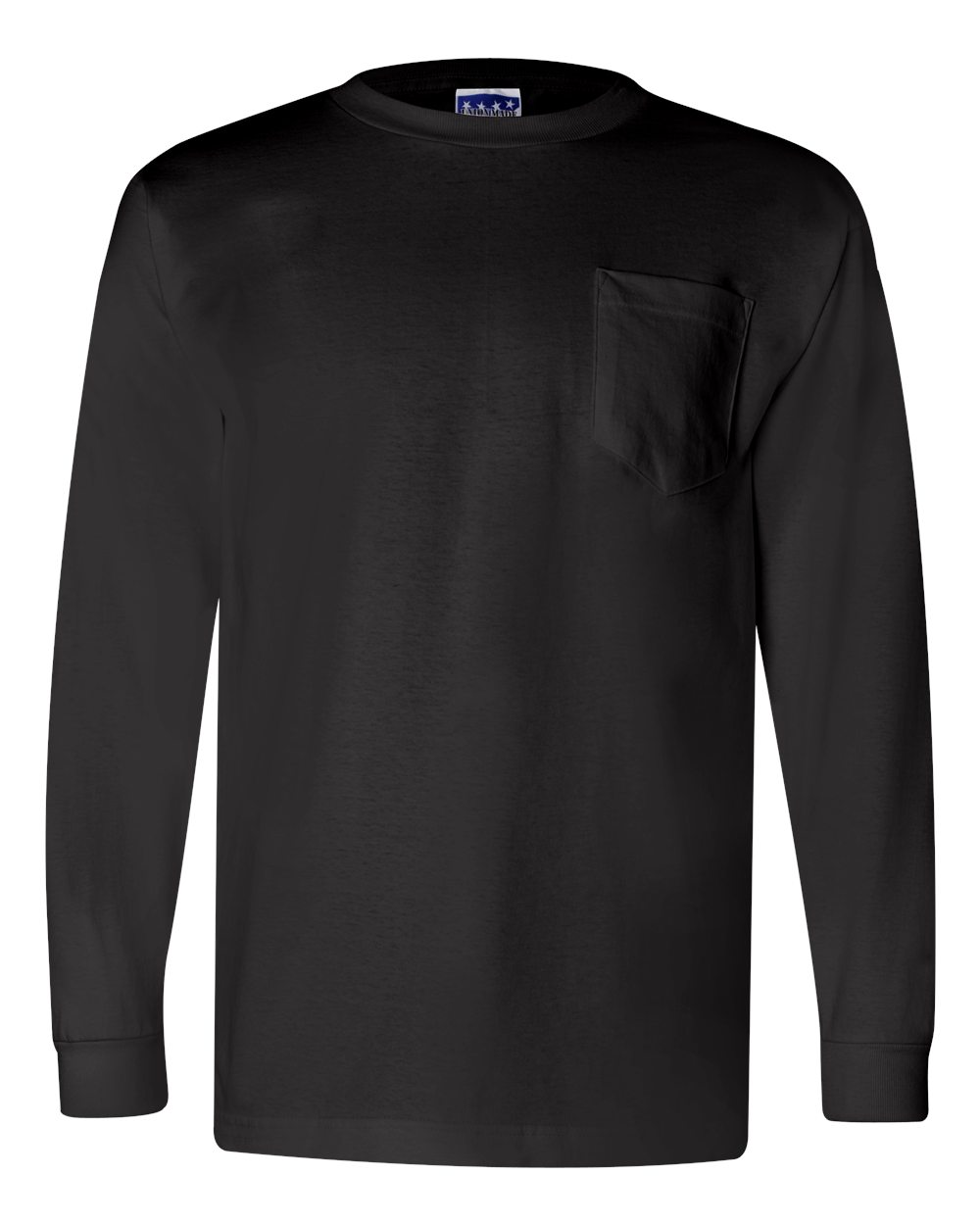 Unisex Union-Made Long Sleeve Pocket T-Shirt - 3055 10