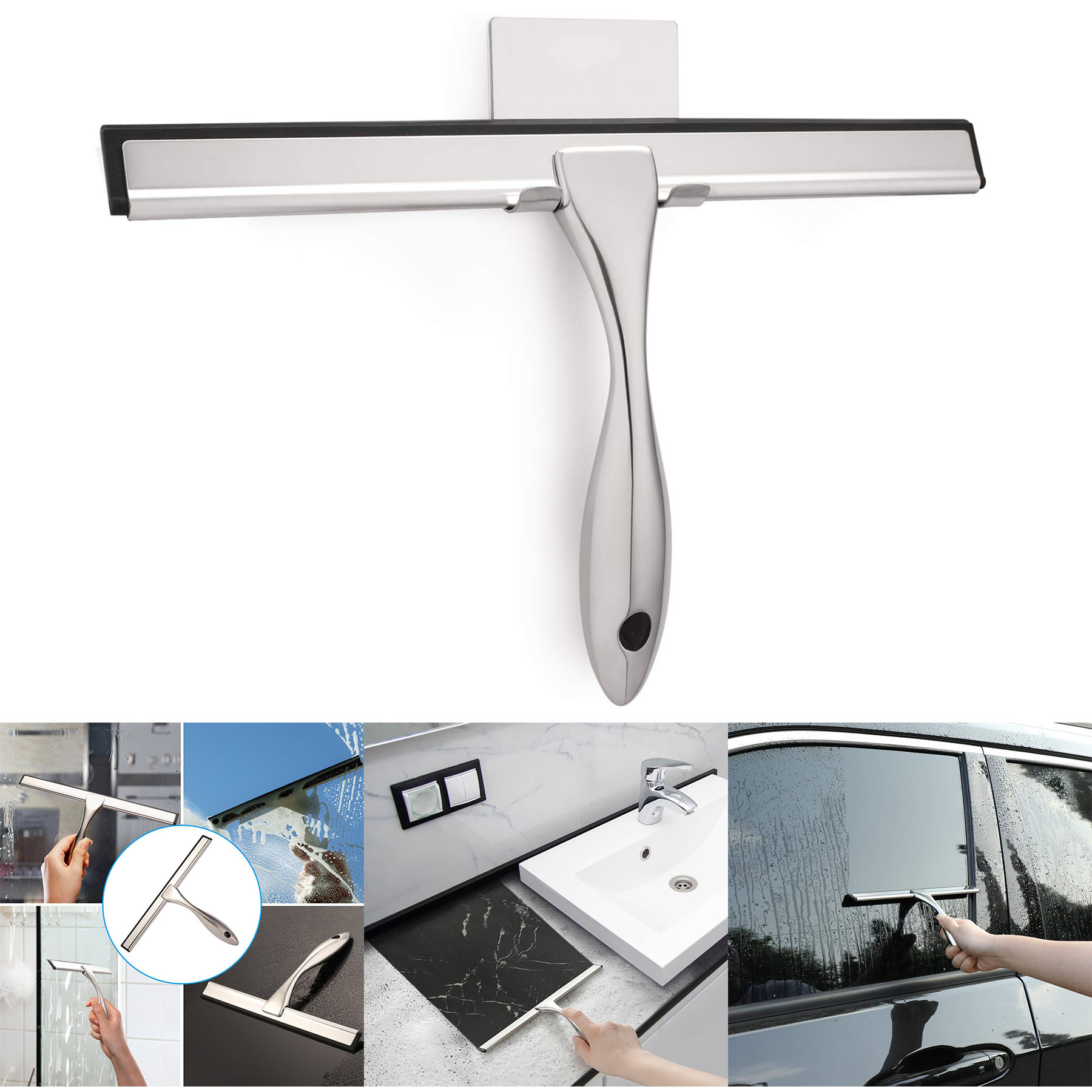 All-Purpose Shower Squeegee for Shower Doors
