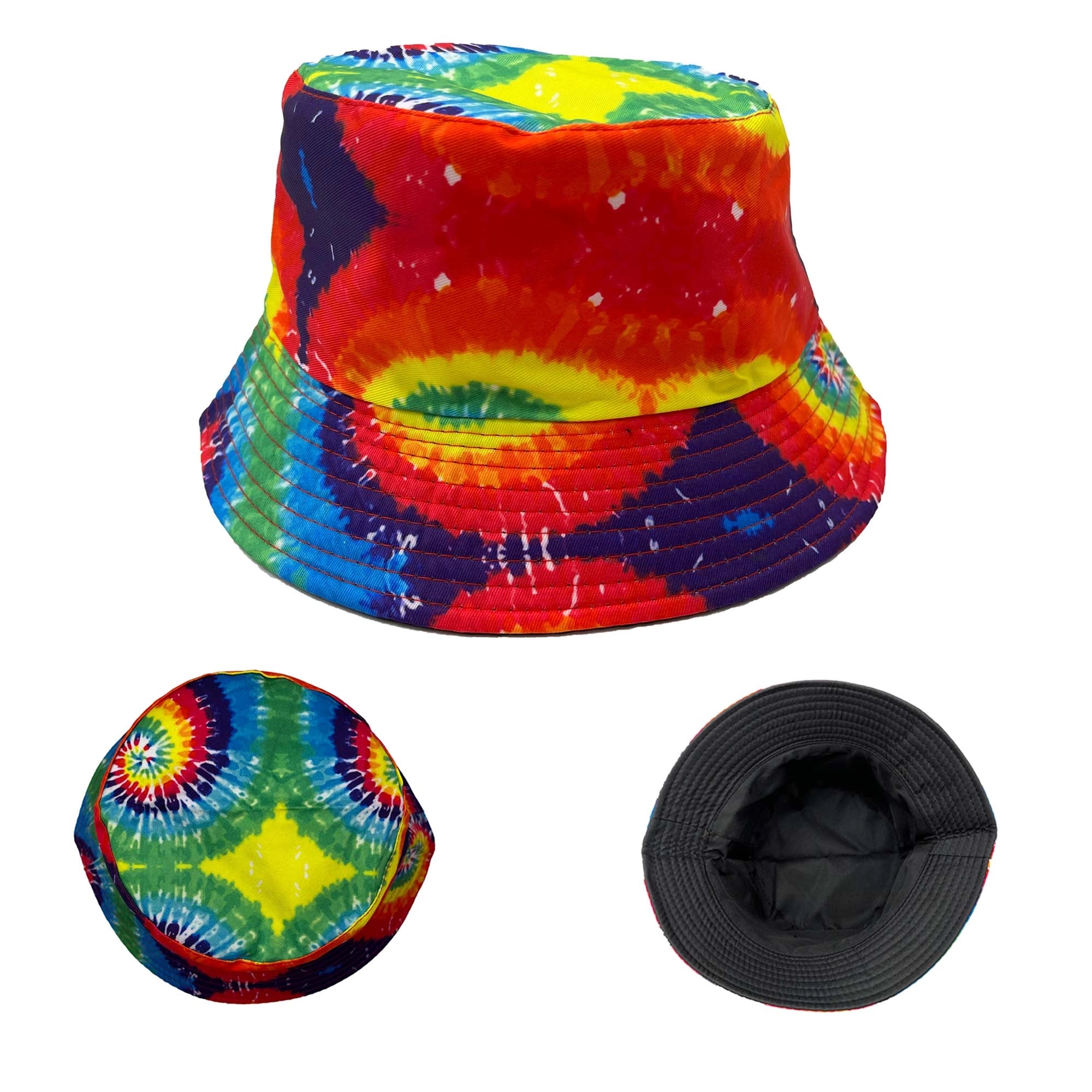 Double-sided Tie Dye Bucket Hat MOQ50