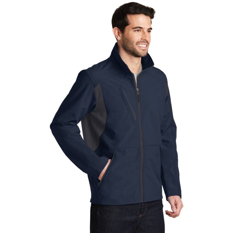 Port Authority Back-Block Soft Shell Jacket. 15