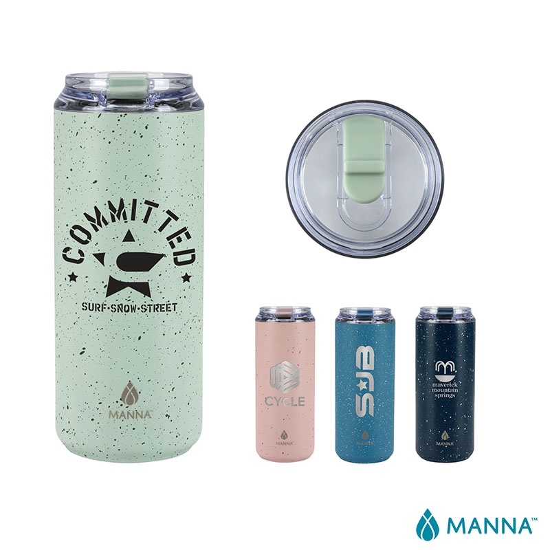 Manna™ Tall Boy 18 oz. Double Wall Stainless Steel Tumbler w/ Speckled Finish