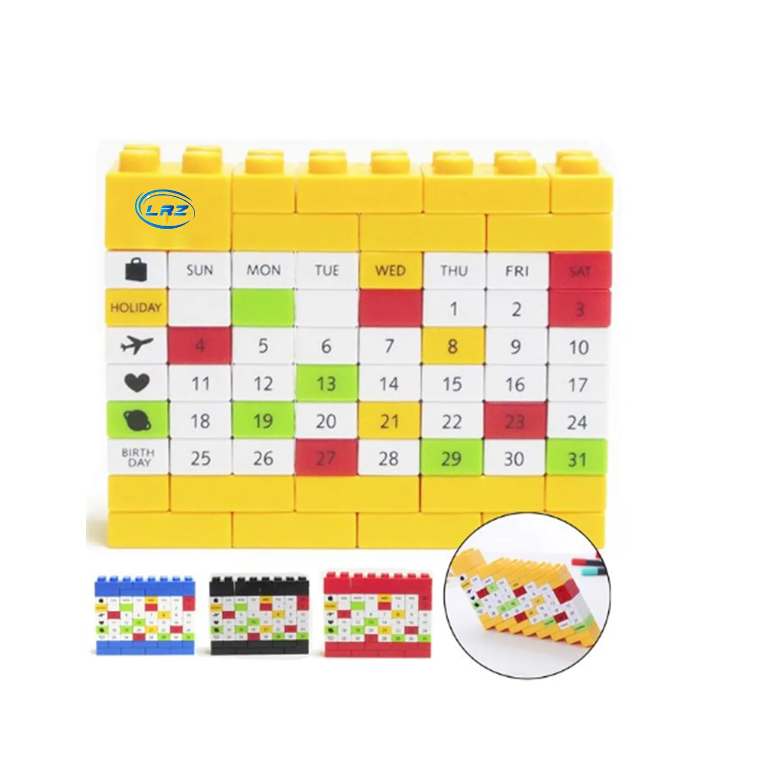 Blocks Toy Calendar 2