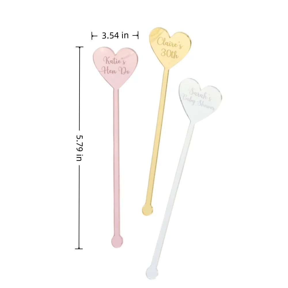 Acrylic Drink Stirrer Rod 8