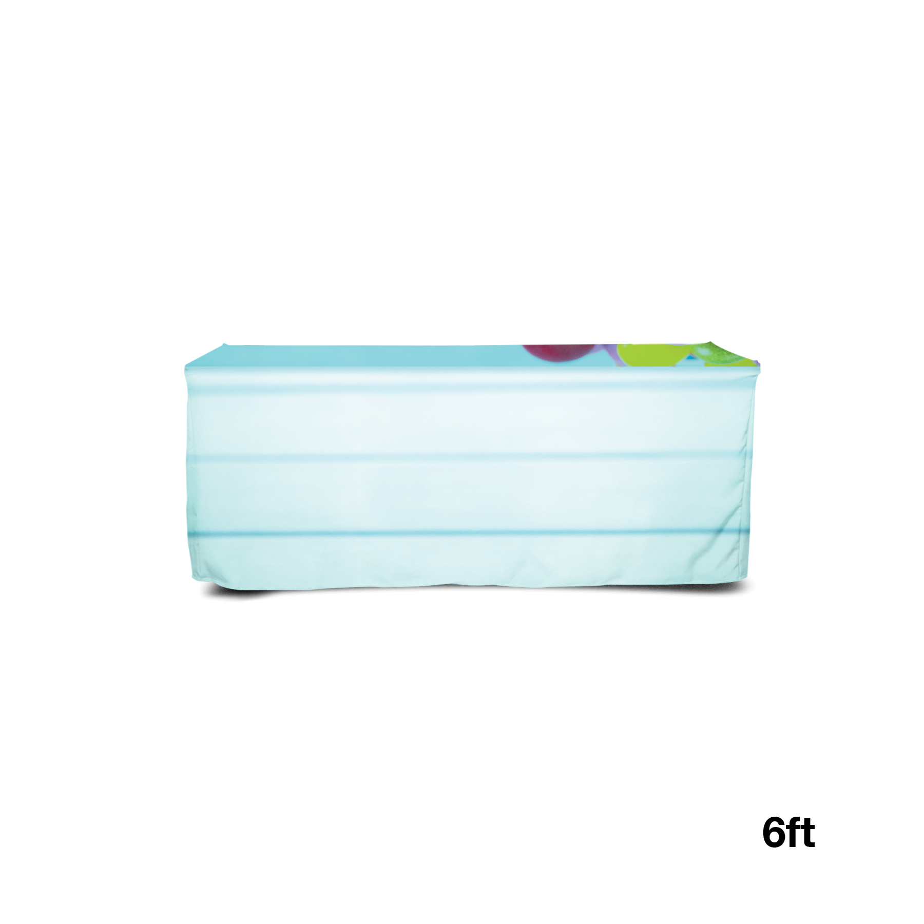 DisplaySplash 6' Fitted Table Cover 5
