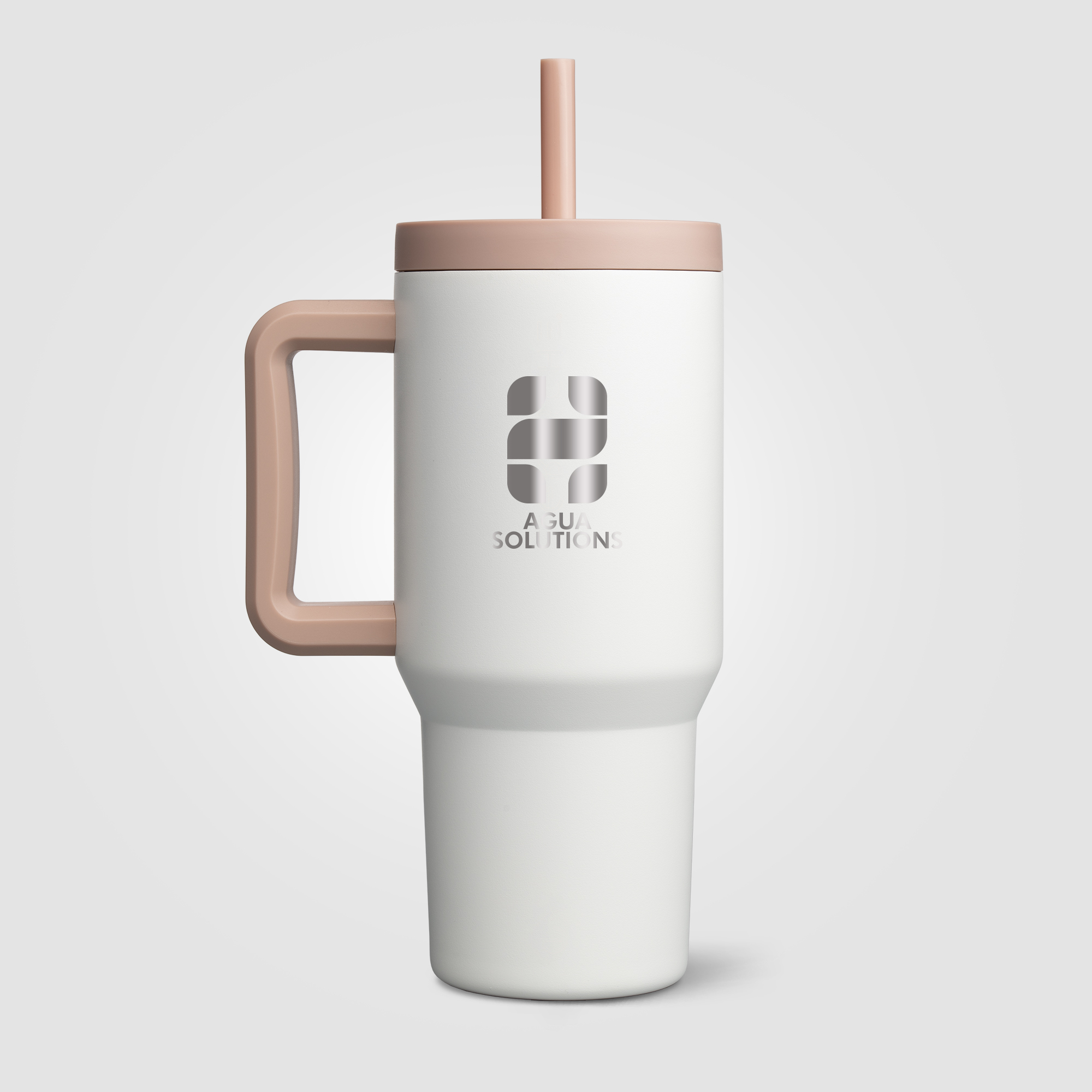 Grosche Aspen Stainless Steel Triple-Wall Insulated Straw Mug - 32oz 9