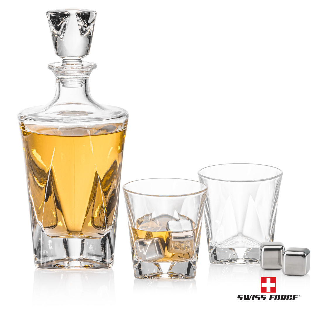 Oakhaven Decanter Set & Ice Cubes 1