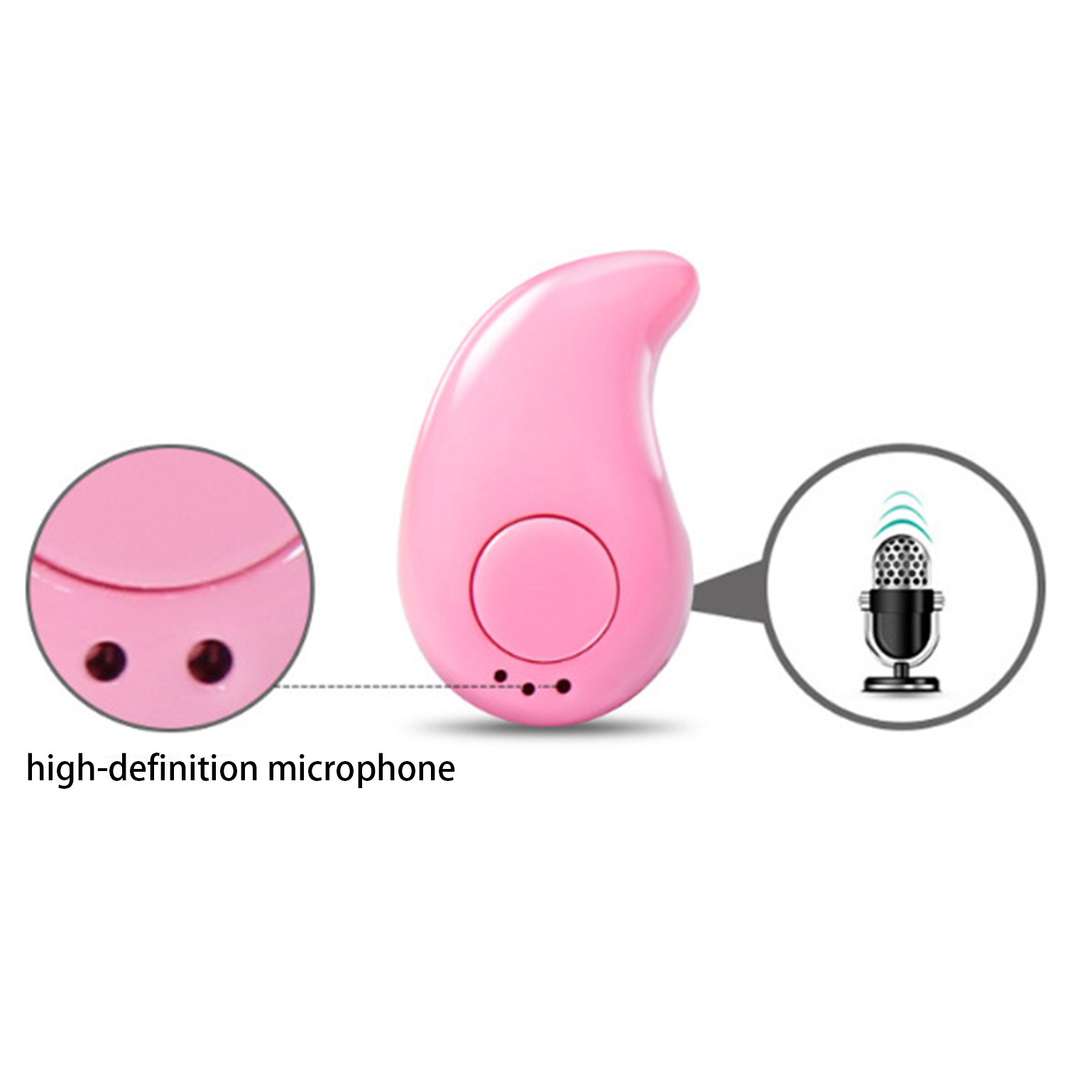 Mini wireless invisible bluetooth earphone 6