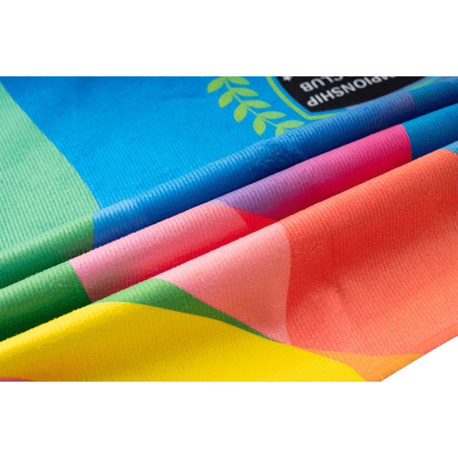 Custom Sublimated Microfiber Rally Towel