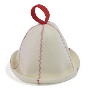 100% Wool Felt Custom Sauna Hat 1