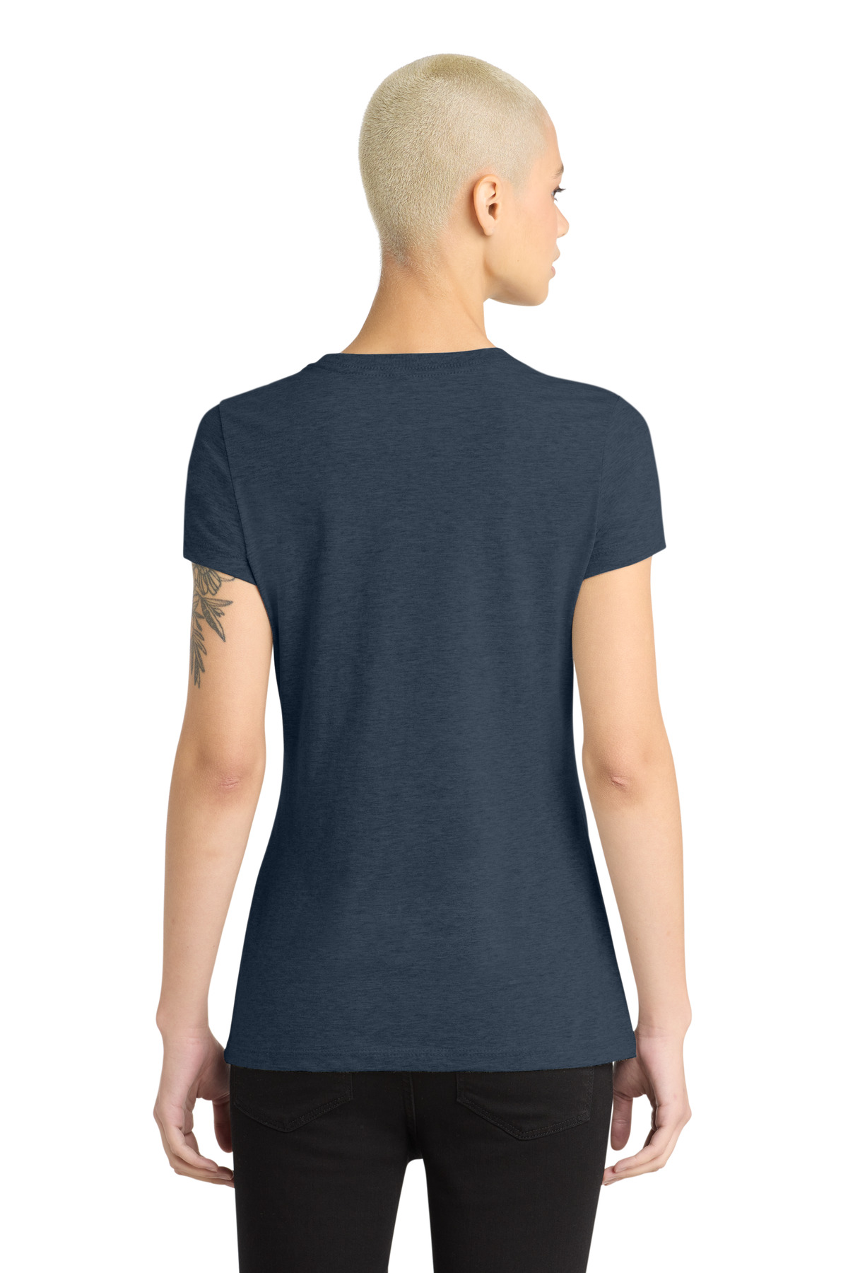District Women's Perfect Blend CVC Tee. DM108L 72