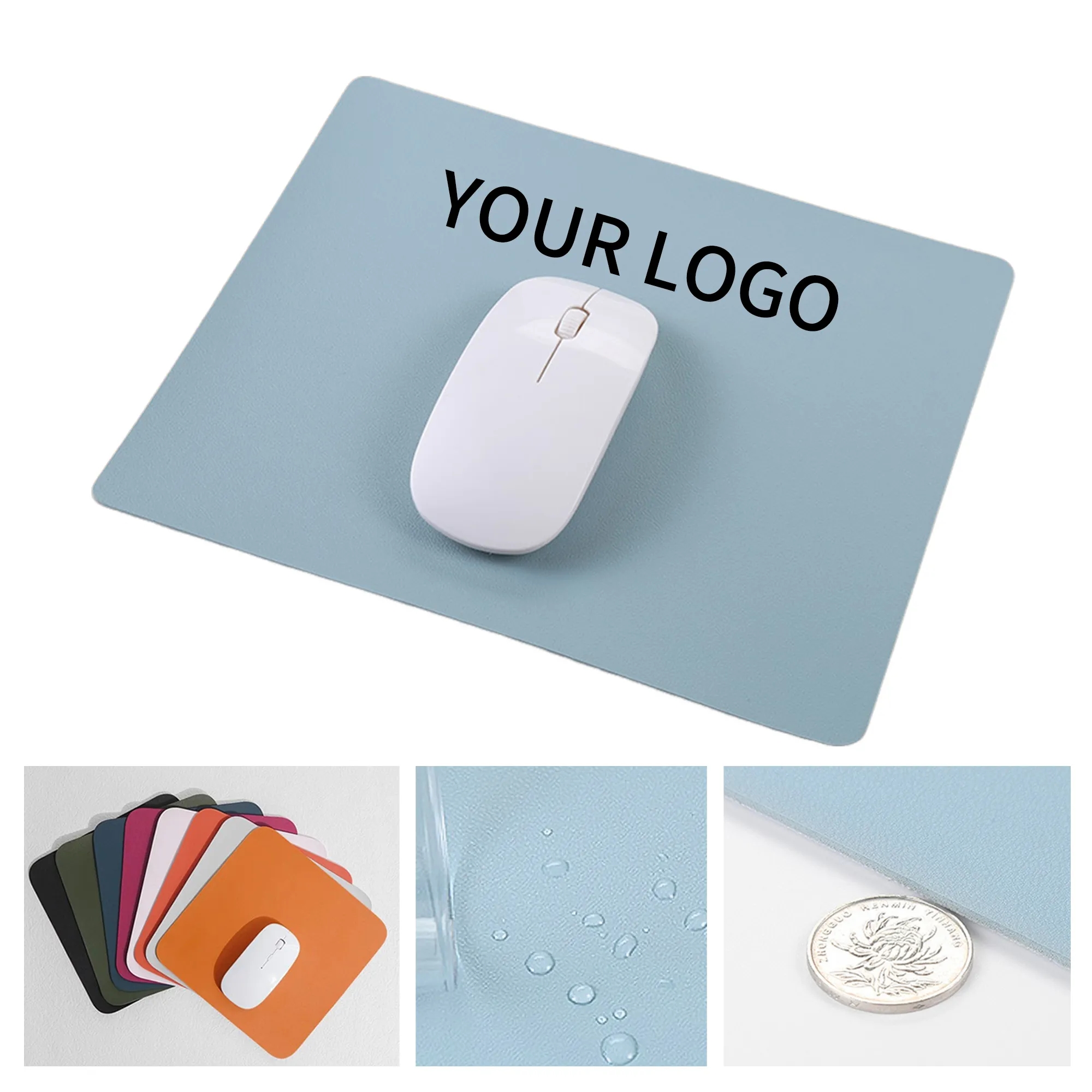 Leather Mouse Pad 10x8 Inch 1