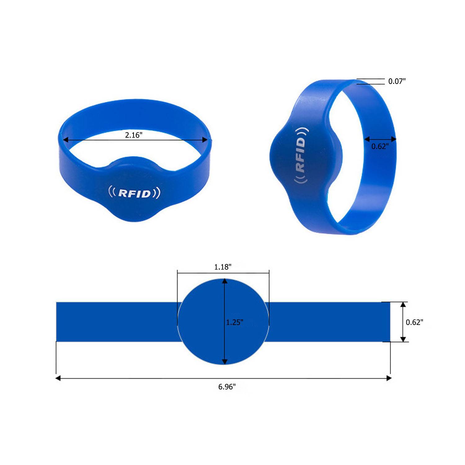 Silicone Rfid Wristband Bracelet 5