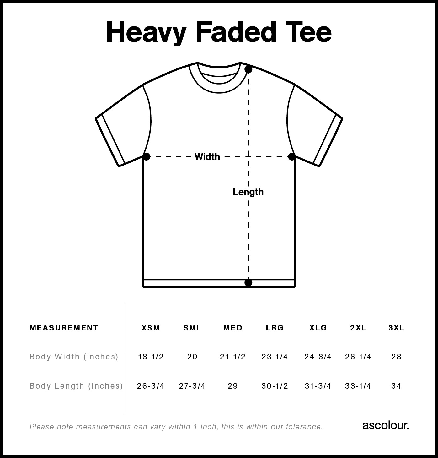 Heavy Faded Tee | 5082 19
