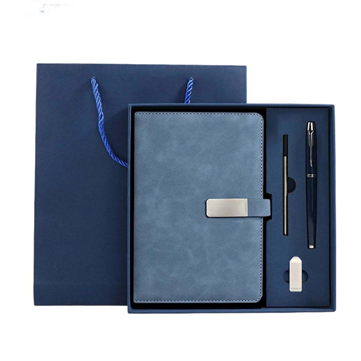 Elegant Notebook Gift Set with Snap Closure 2
