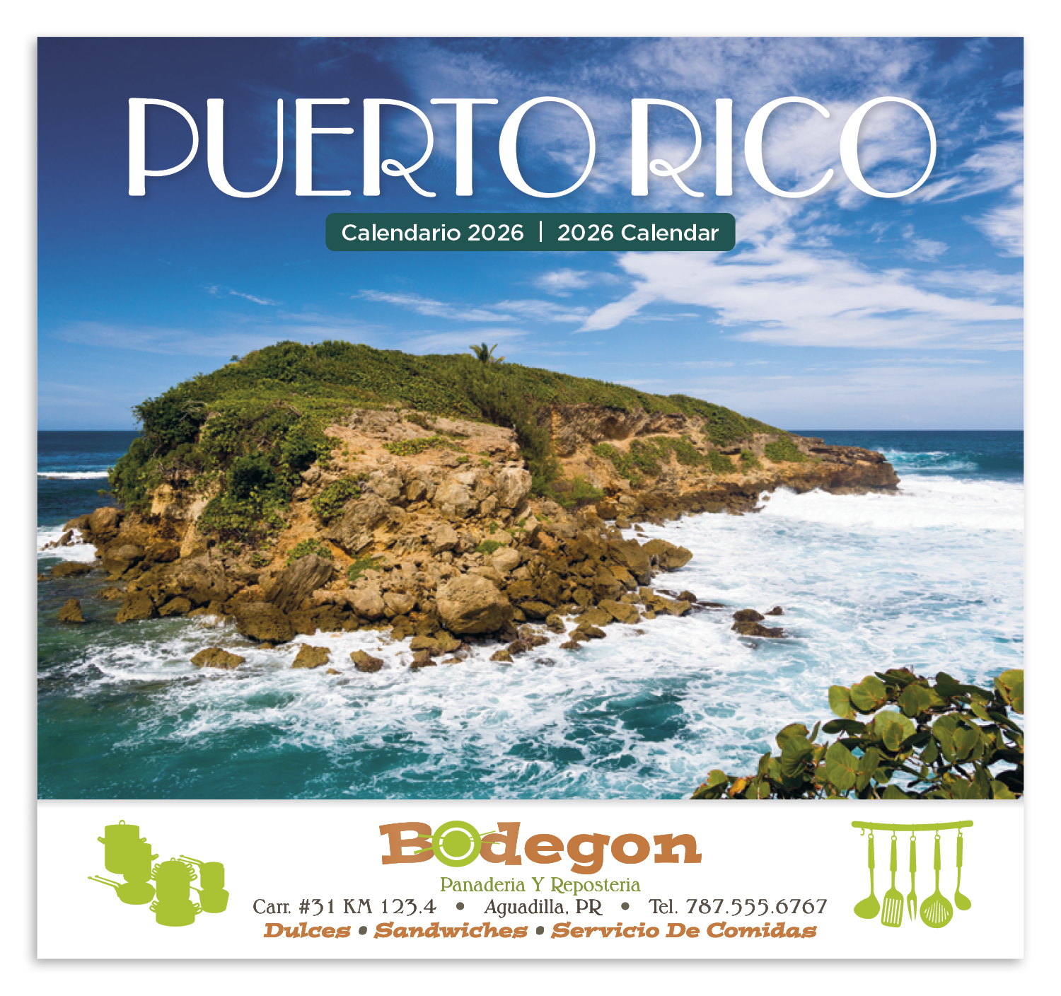 Good Value™ Puerto Rico - Stapled Calendar 5