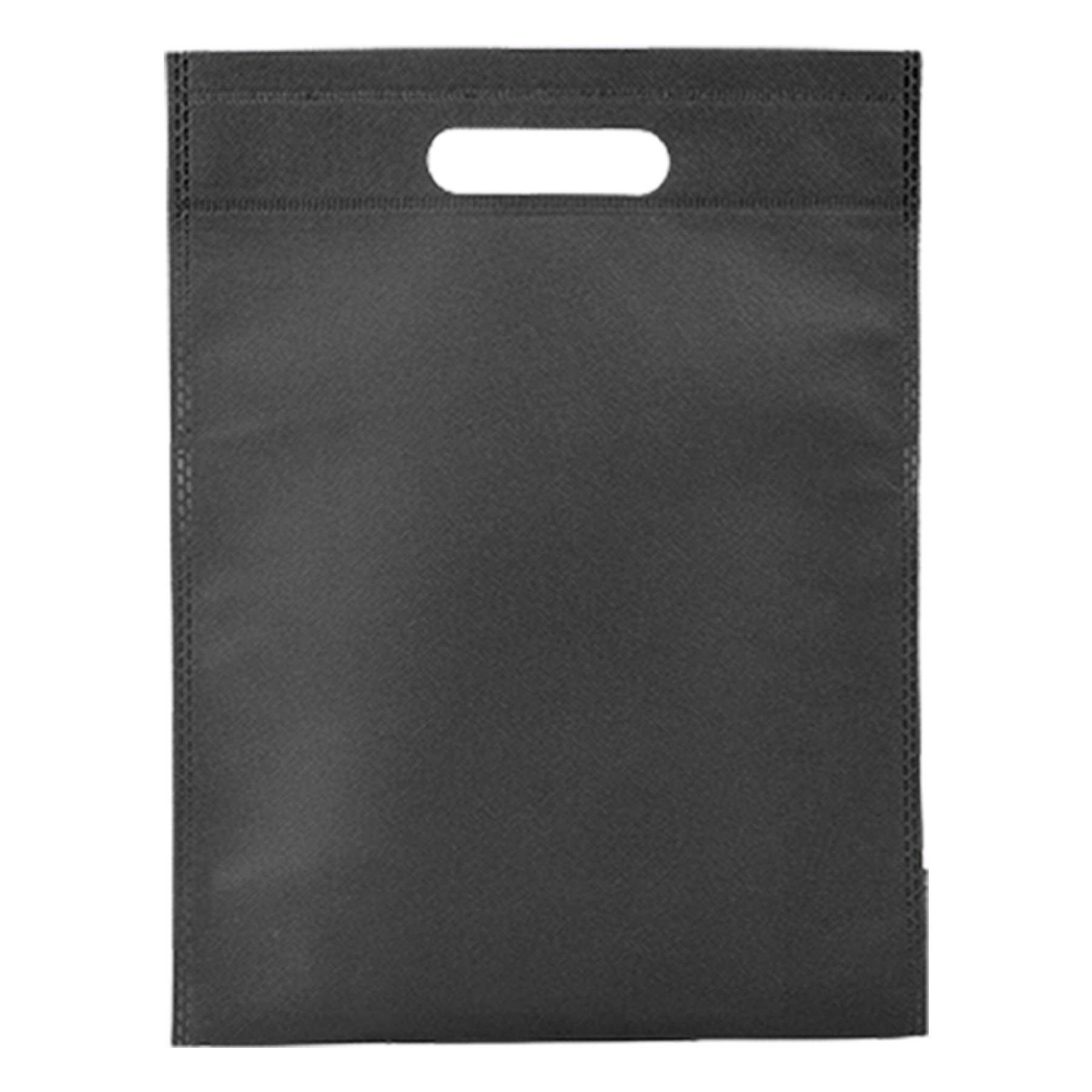 13.78 X 17.72 Inch Heat Sealed Non-Woven Cutout Handle Bag 6