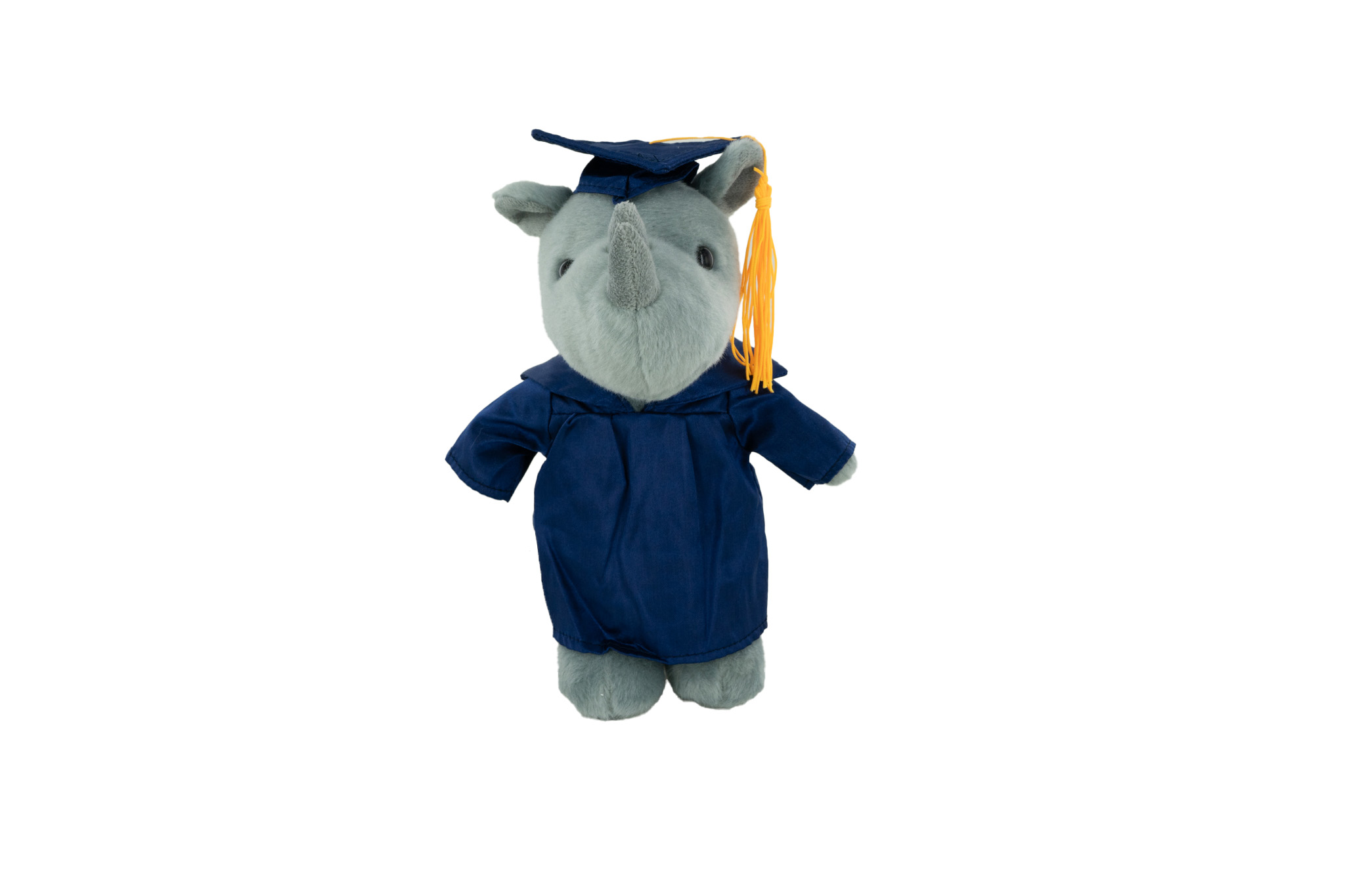 Plush Rhino with Graduation Cap / Gown 4