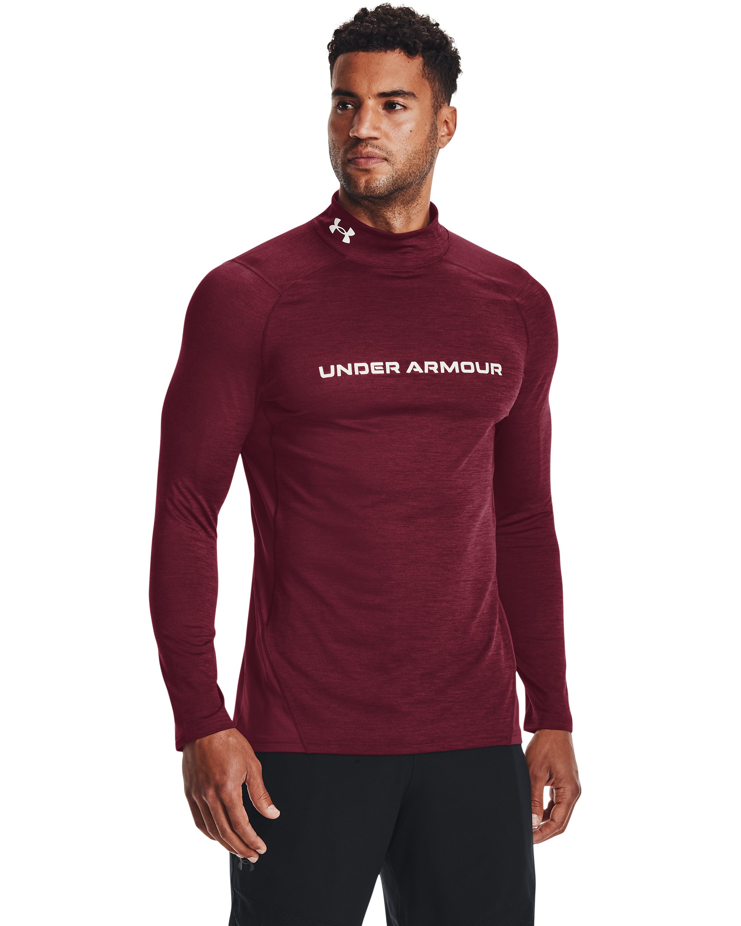 ColdGear Fitted Twist Men's Mock Long Sleeve 3