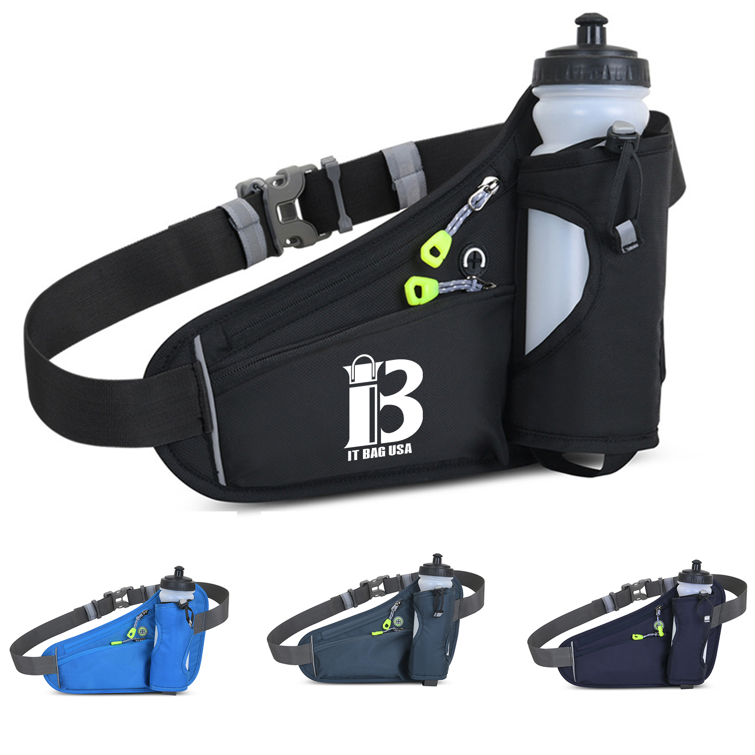 Running Belt With Water Bottle Holder 1