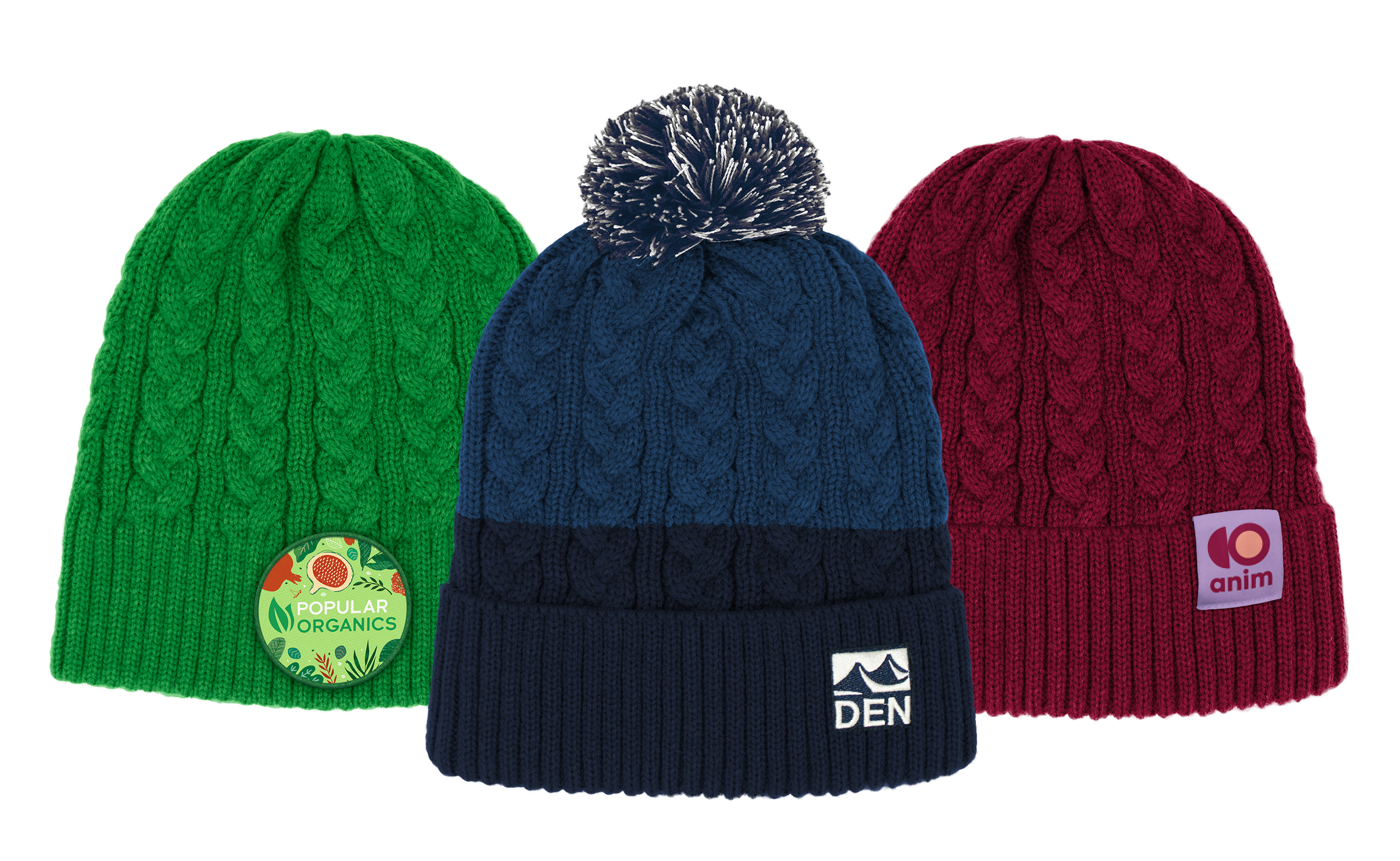 Saver Cable Knit Beanie