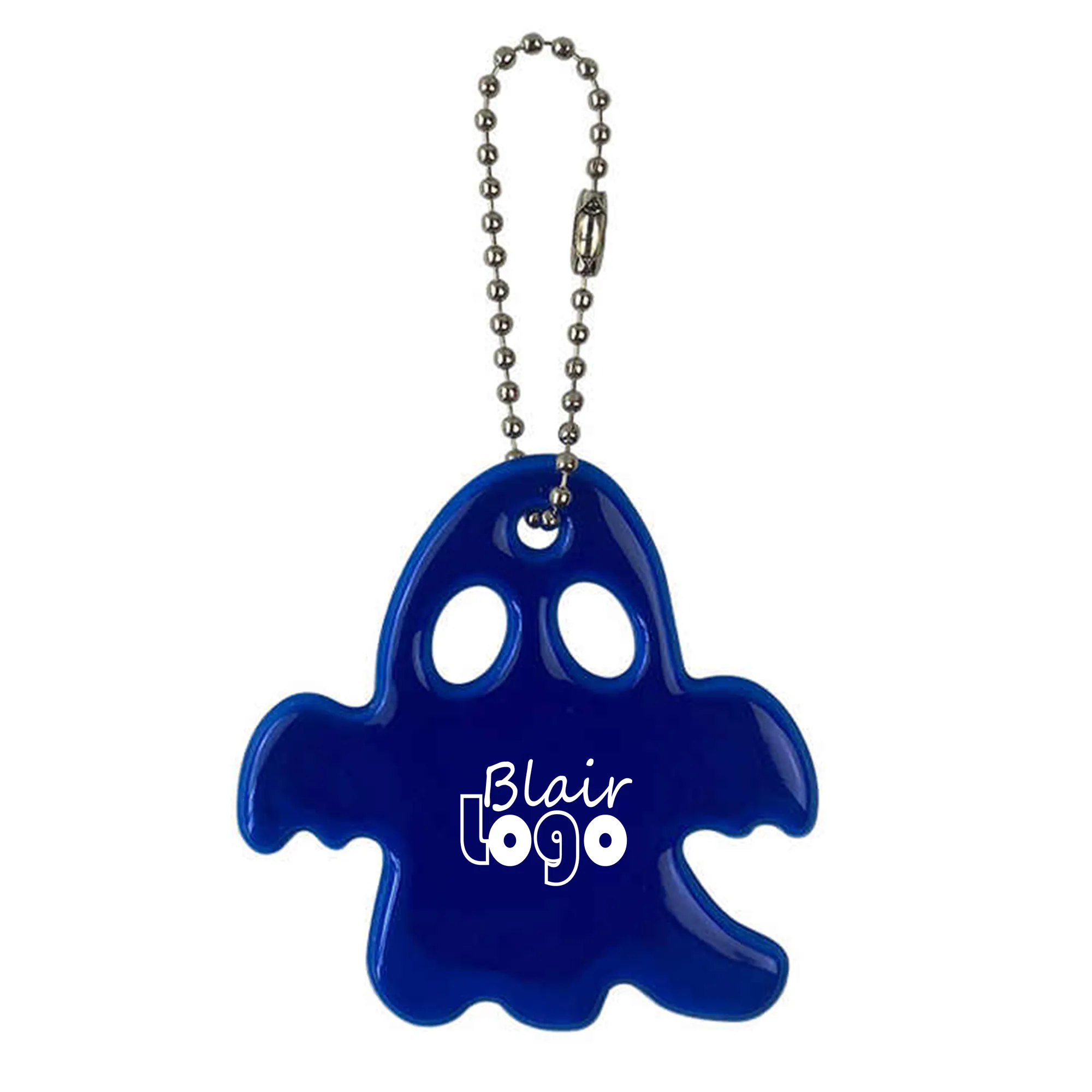 PVC Reflective Ghost Keychain 4