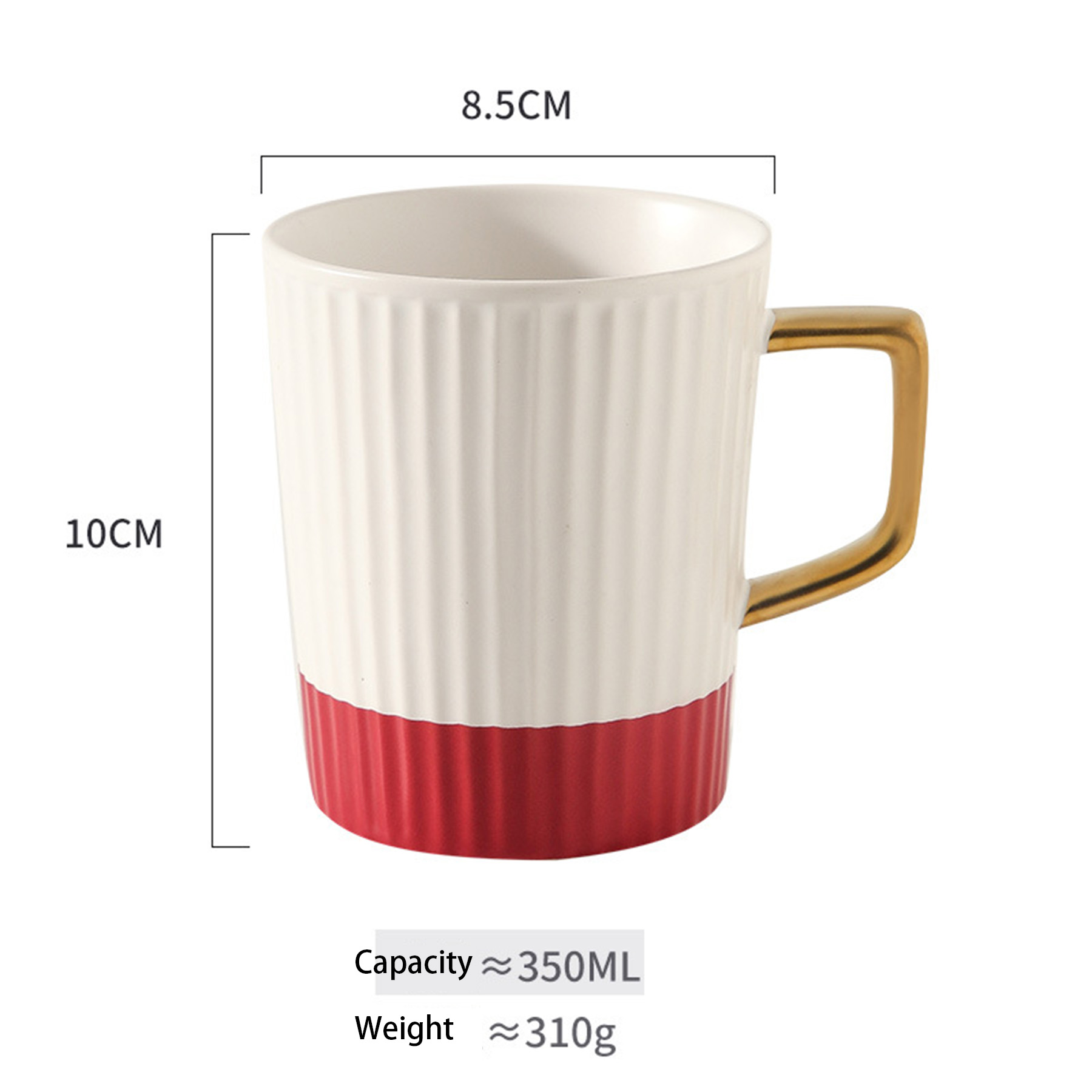 Ceramic Round Office Tea Cup 2