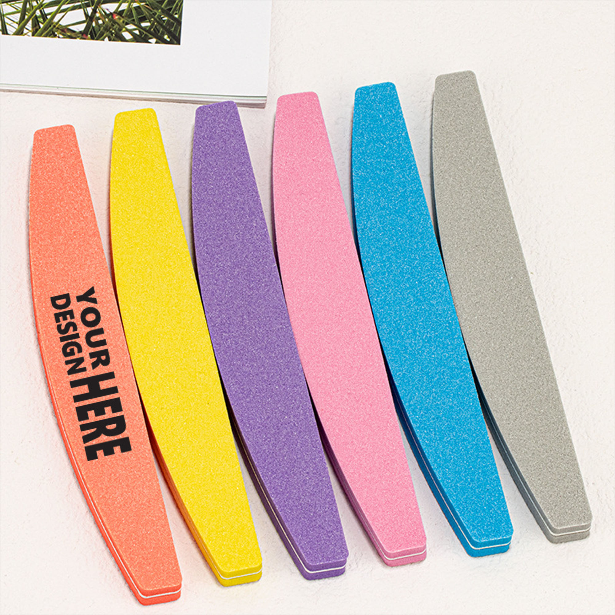 Dual Sided Nail File Sponge Buffer Tool 2
