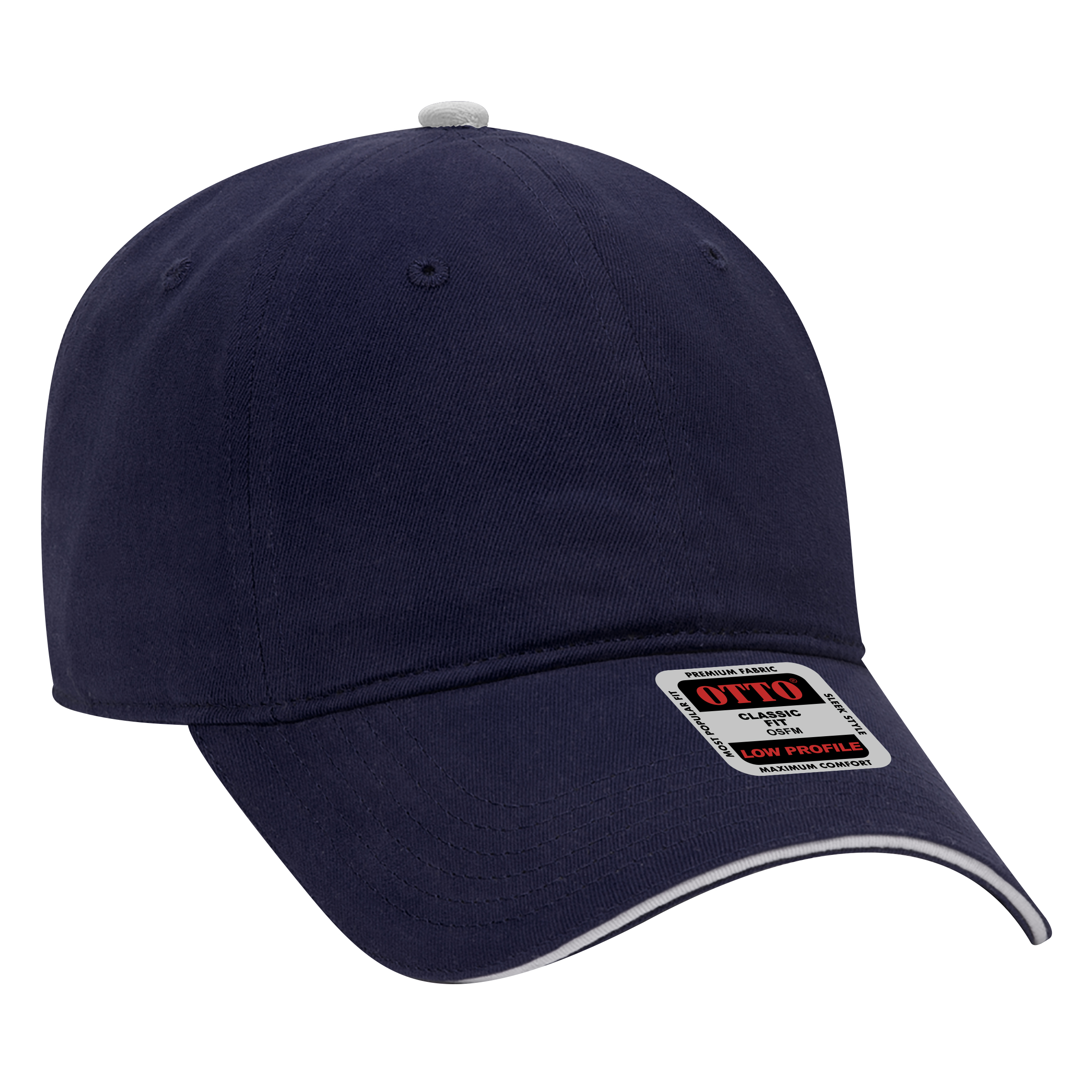 OTTO CAP® 6 Panel Low Profile Baseball Cap 38